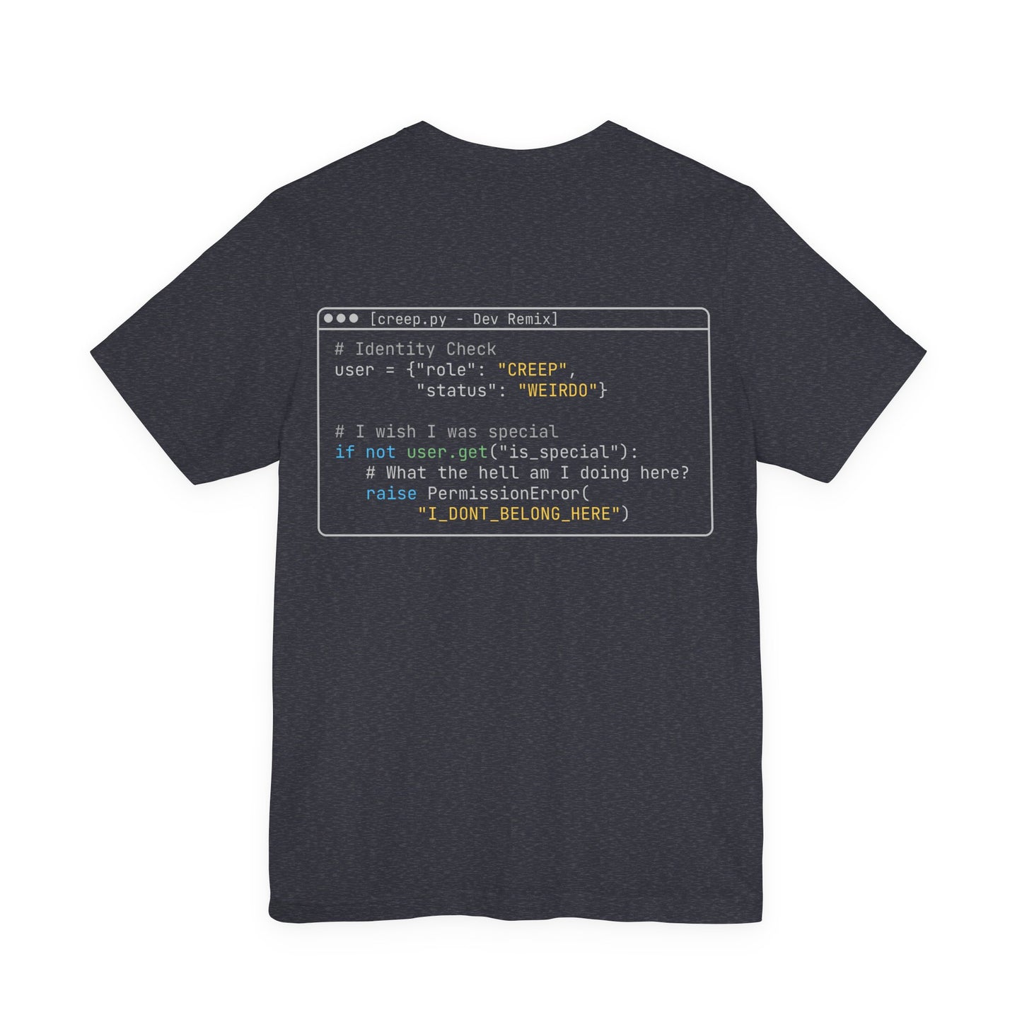Creep Code Shirt | DevLoop Dev Remix Tee