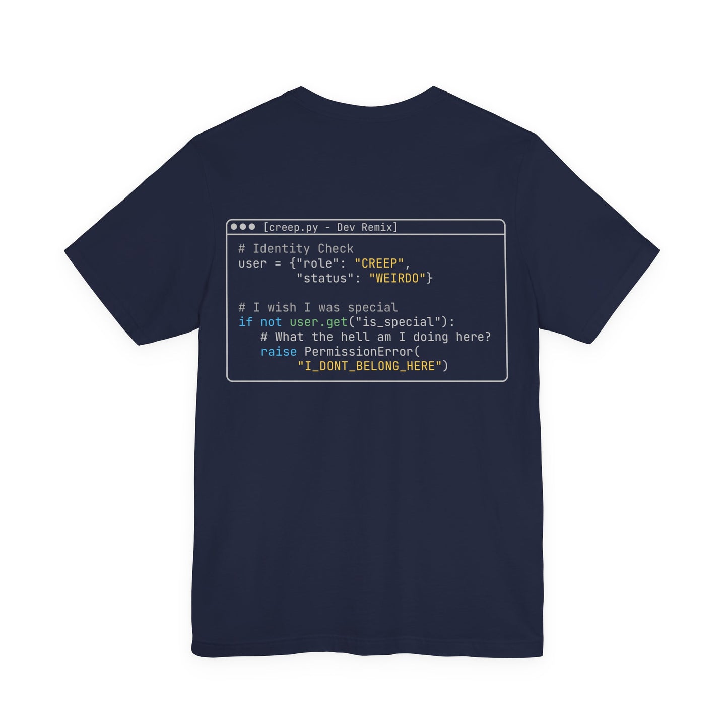 Creep Code Shirt | DevLoop Dev Remix Tee