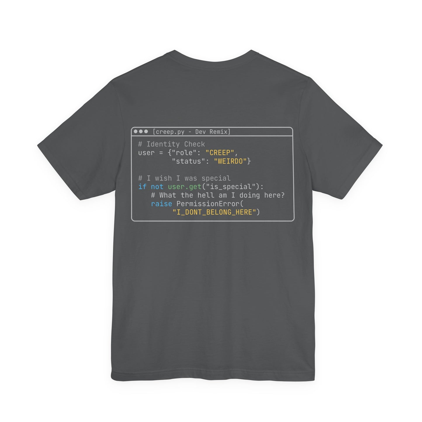 Creep Code Shirt | DevLoop Dev Remix Tee