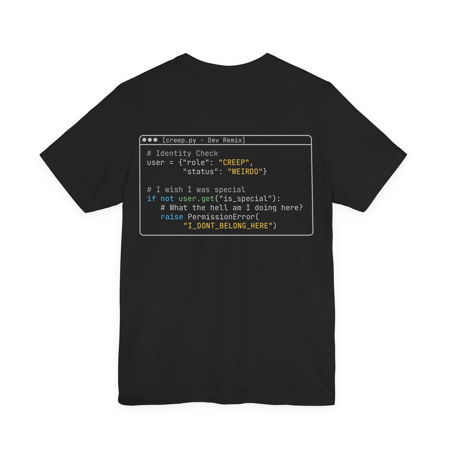 Creep Code Shirt | DevLoop Dev Remix Tee
