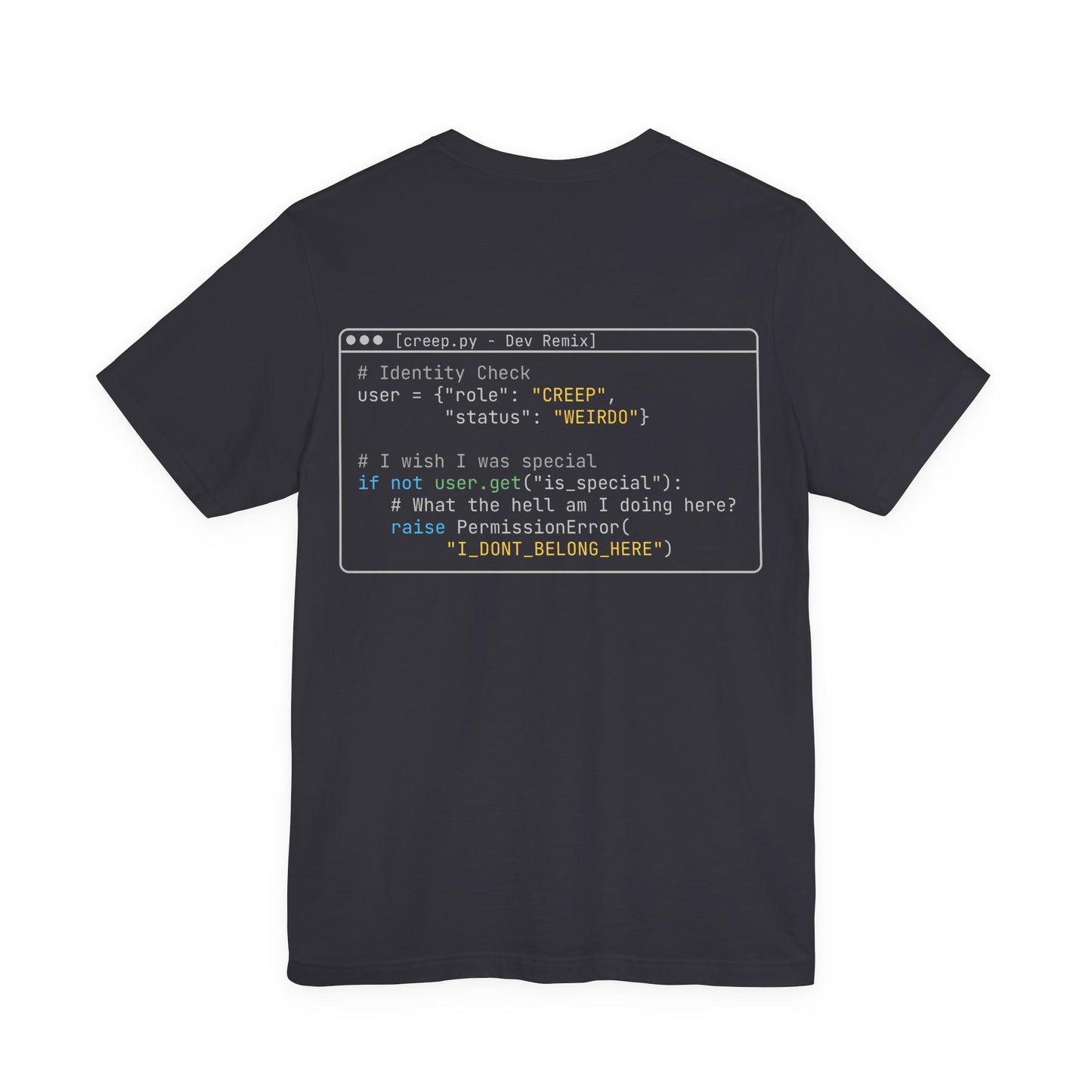 Creep Code Shirt | DevLoop Dev Remix Tee
