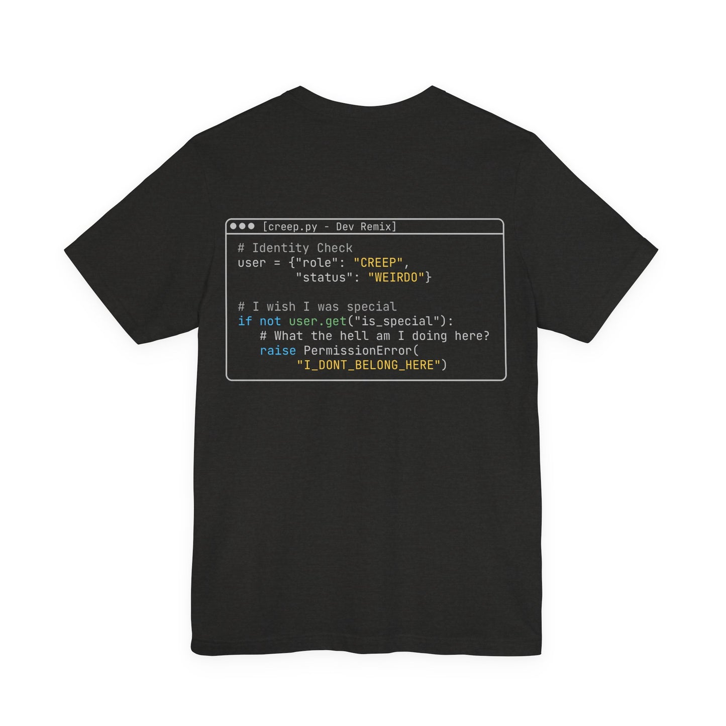 Creep Code Shirt | DevLoop Dev Remix Tee